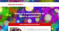 Desktop Screenshot of bodyart.sk